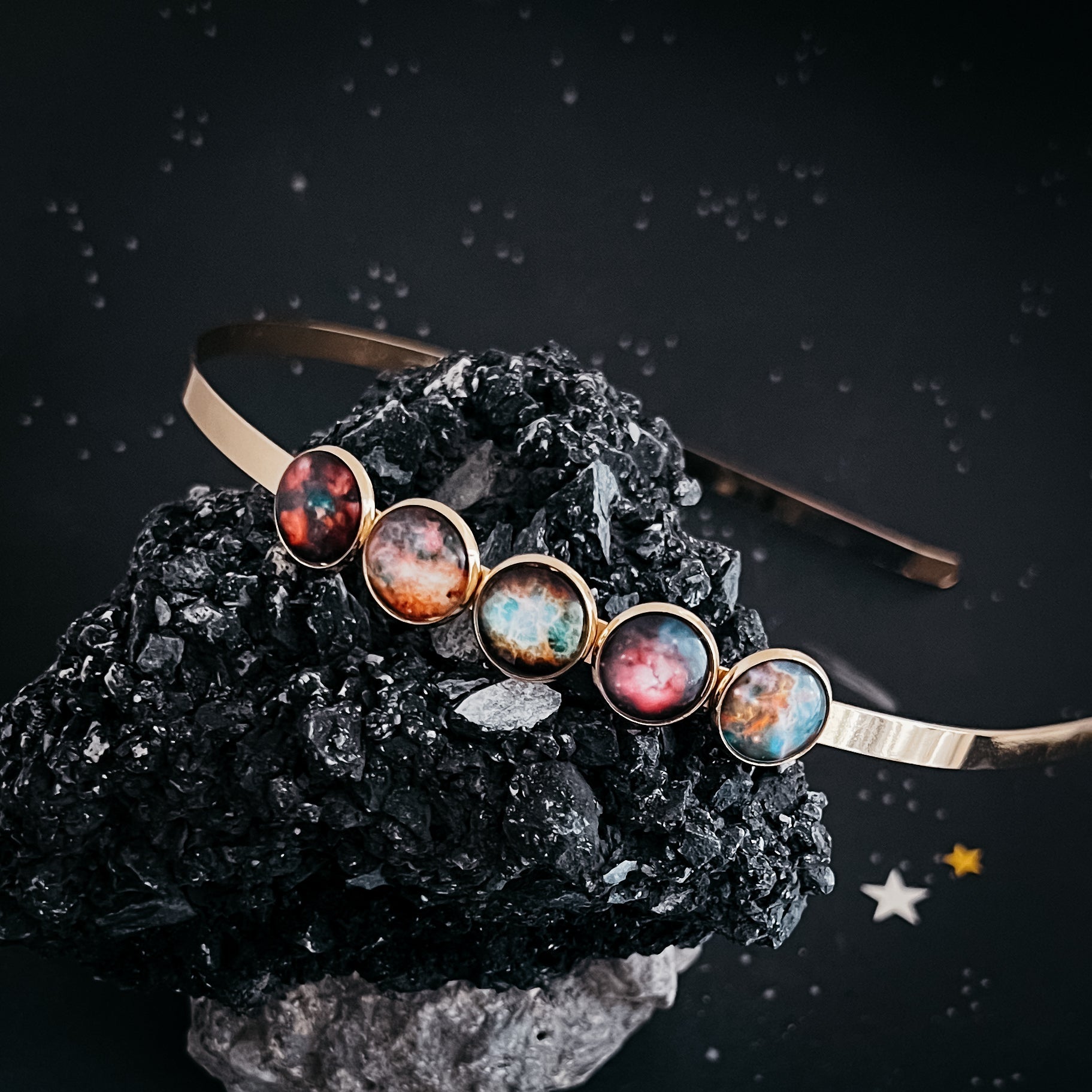 Nebula Rainbow Headband